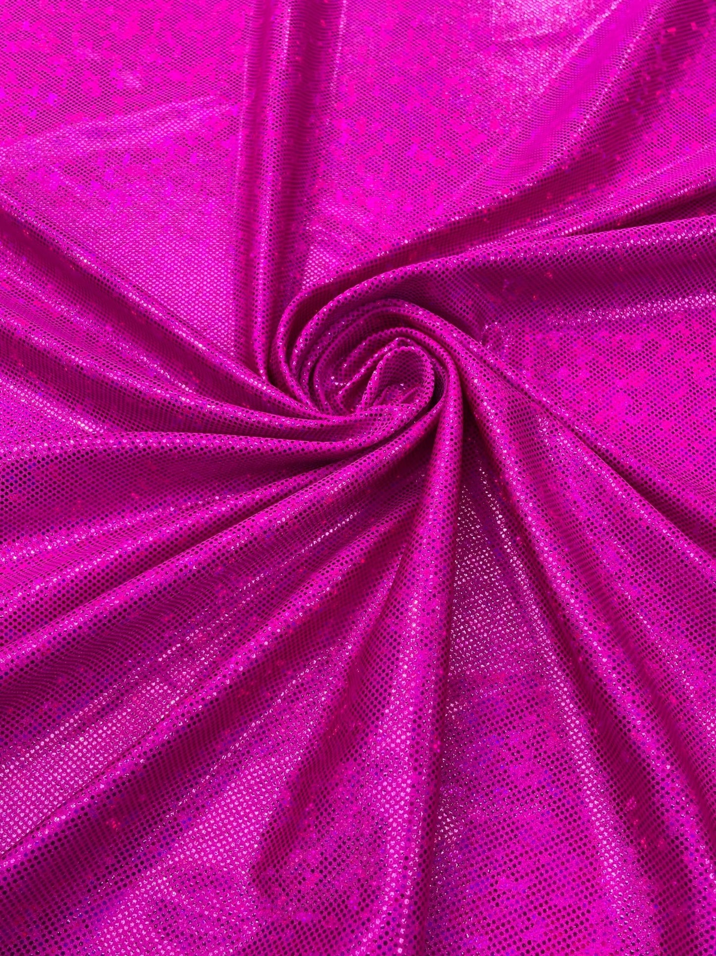 FOGGY SHATTERED GLASS FOIL SPANDEX FABRIC (by the yard) - New Creations Fabric & Foam Inc
