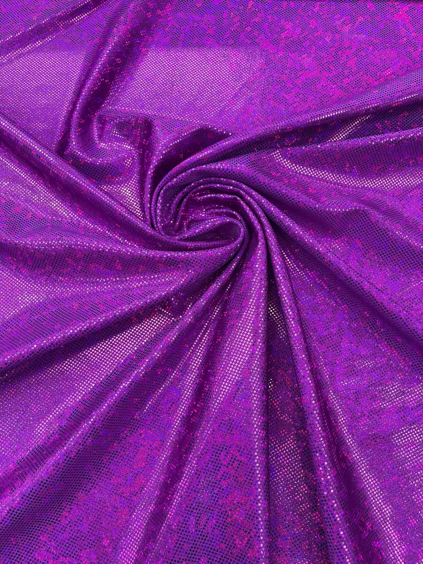 FOGGY SHATTERED GLASS FOIL SPANDEX FABRIC (by the yard) - New Creations Fabric & Foam Inc