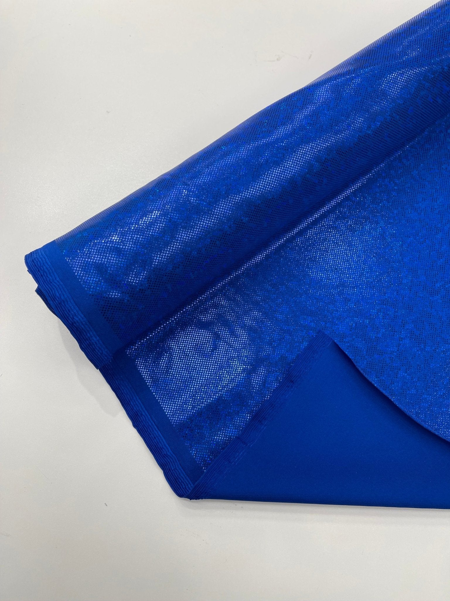 FOGGY SHATTERED GLASS FOIL SPANDEX FABRIC (by the yard) - New Creations Fabric & Foam Inc