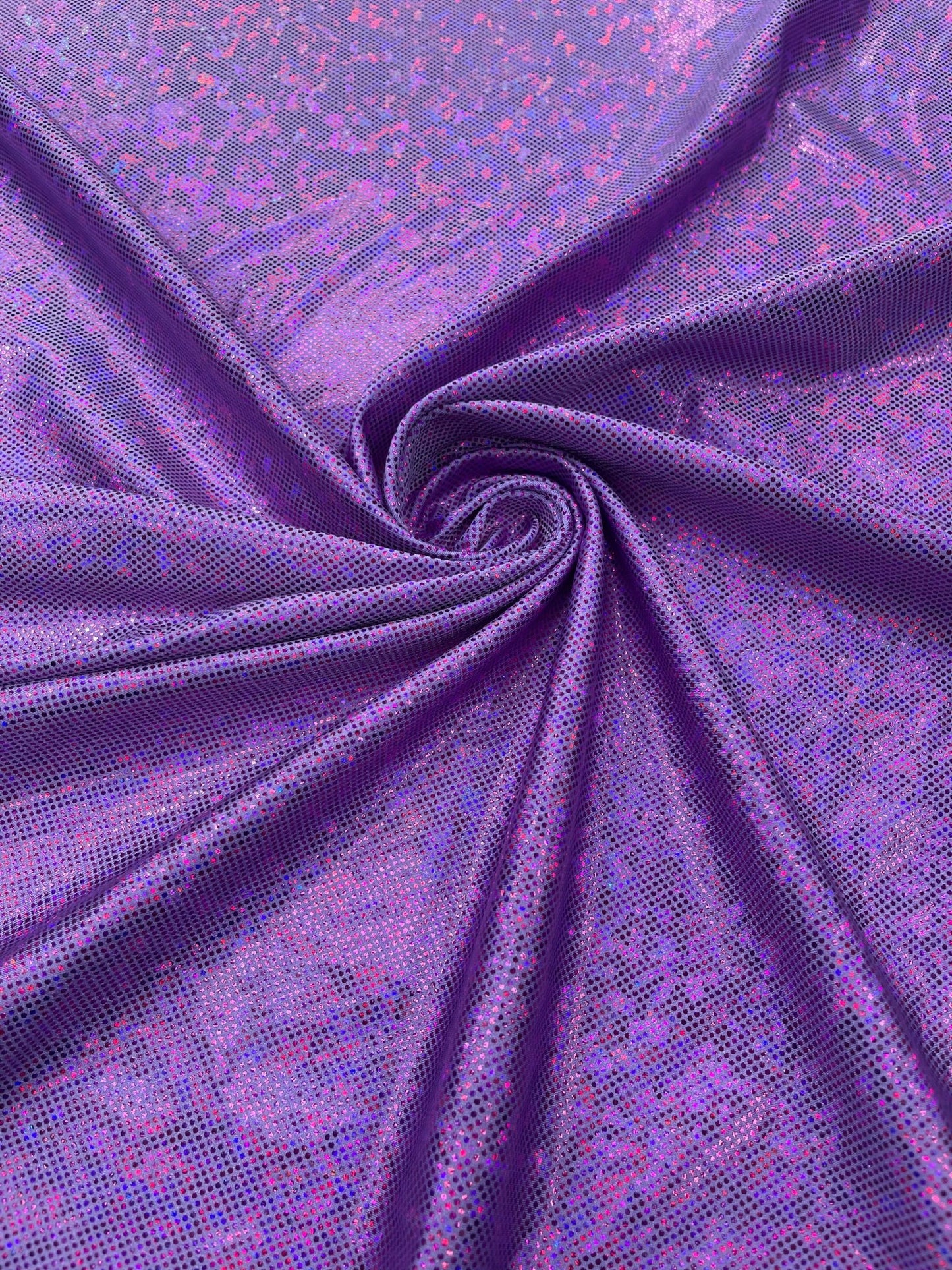 FOGGY SHATTERED GLASS FOIL SPANDEX FABRIC (by the yard) - New Creations Fabric & Foam Inc