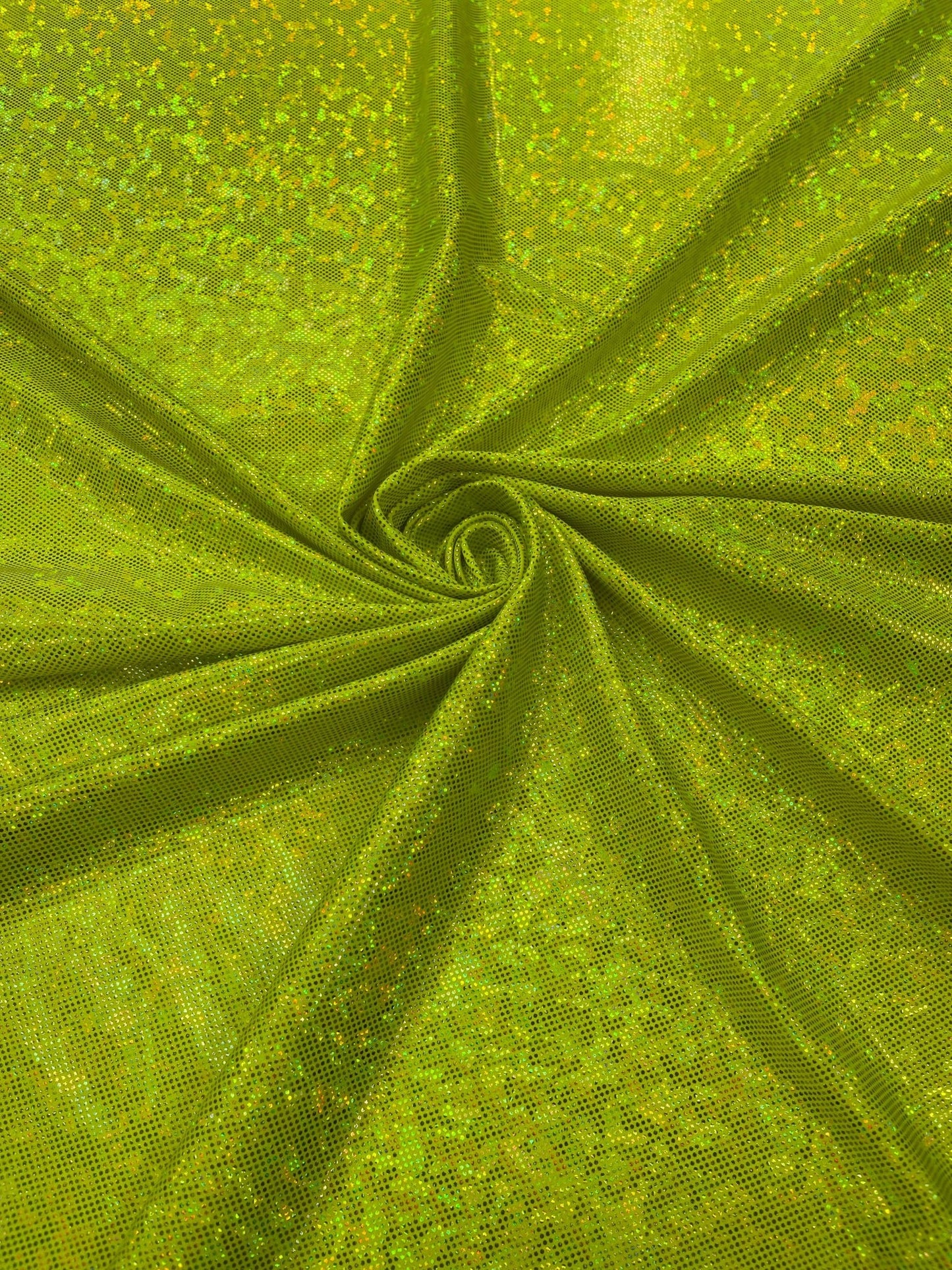 FOGGY SHATTERED GLASS FOIL SPANDEX FABRIC (by the yard) - New Creations Fabric & Foam Inc