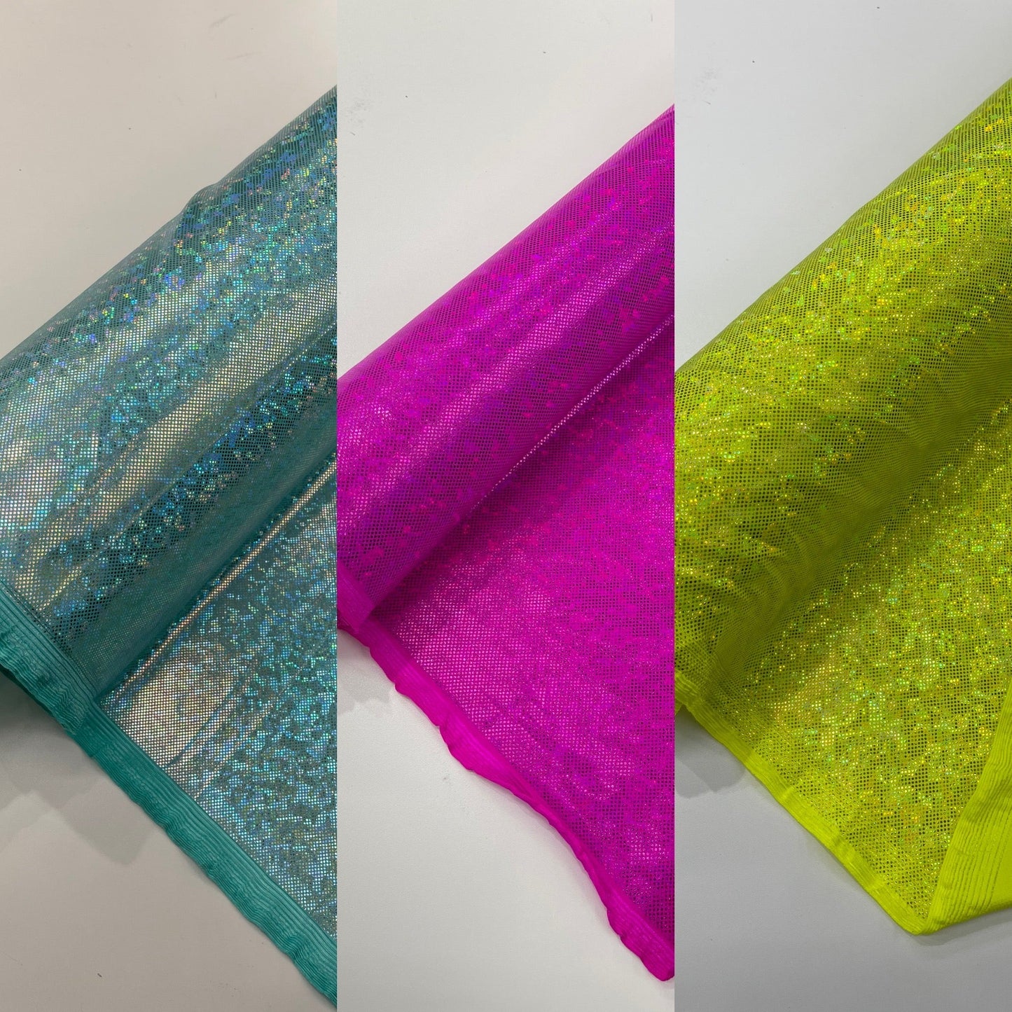 FOGGY SHATTERED GLASS FOIL SPANDEX FABRIC (by the yard) - New Creations Fabric & Foam Inc
