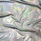 Foil Iridescent Spandex Fabric 2 way stretchy for DIY. - New Creations Fabric & Foam Inc