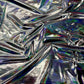 Foil Iridescent Spandex Fabric 2 way stretchy for DIY. - New Creations Fabric & Foam Inc