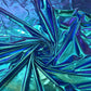 Foil Iridescent Spandex Fabric 2 way stretchy for DIY. - New Creations Fabric & Foam Inc