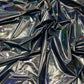 Foil Iridescent Spandex Fabric 2 way stretchy for DIY. - New Creations Fabric & Foam Inc