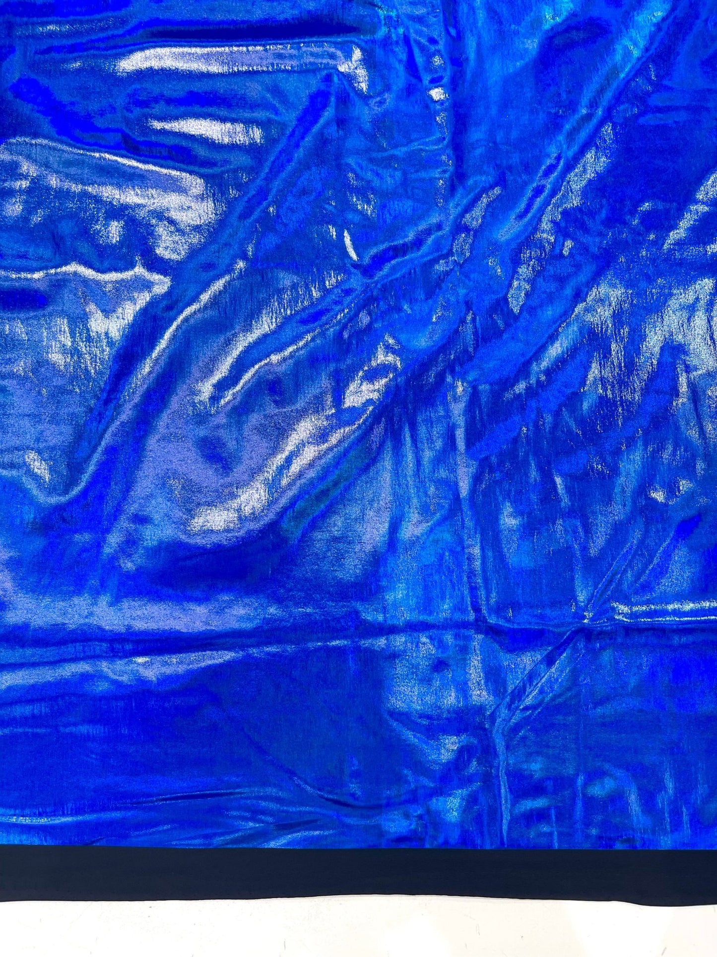 Foil Iridescent Spandex Fabric 2 way stretchy for DIY. - New Creations Fabric & Foam Inc