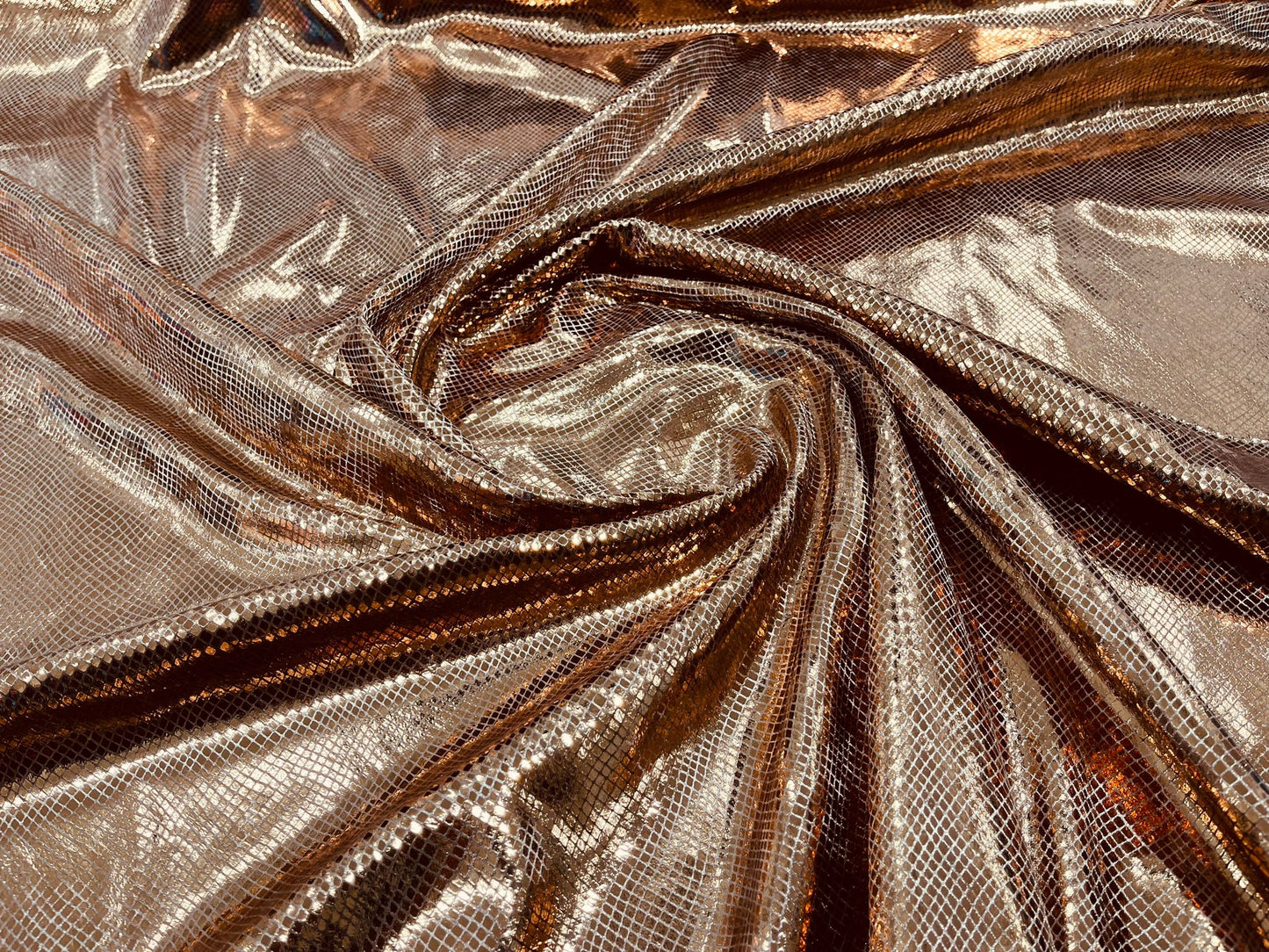 Foil Snake Stretch Velvet 58" Wide| New Creations Fabric & Foam Inc. - New Creations Fabric & Foam Inc