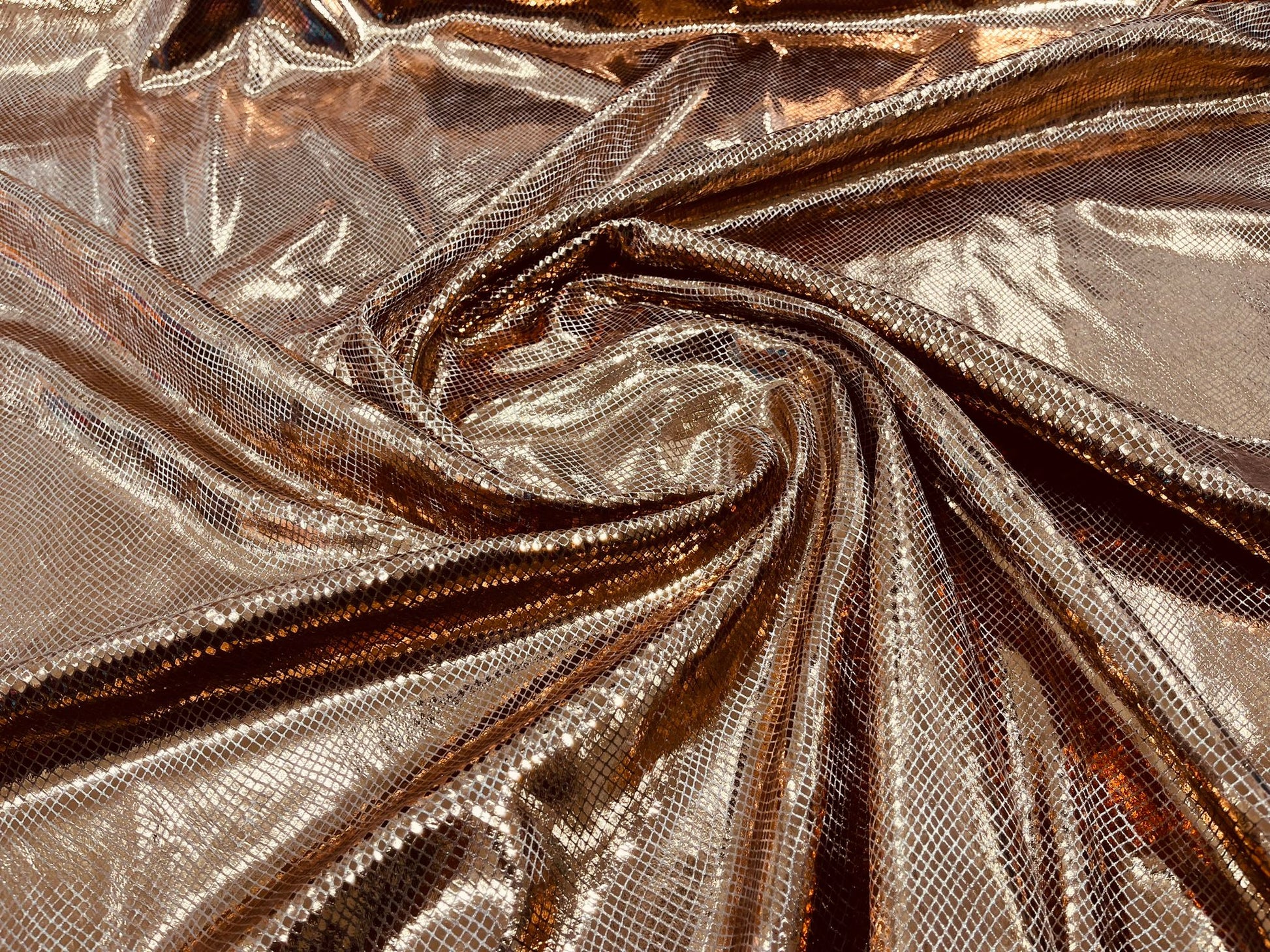 Foil Snake Stretch Velvet 58" Wide| New Creations Fabric & Foam Inc. - New Creations Fabric & Foam Inc