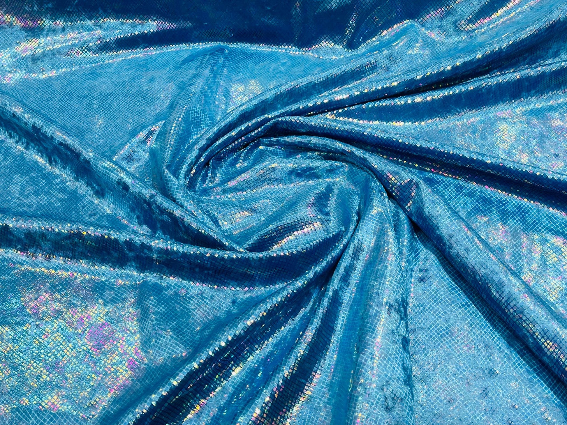 Foil Snake Stretch Velvet 58" Wide| New Creations Fabric & Foam Inc. - New Creations Fabric & Foam Inc