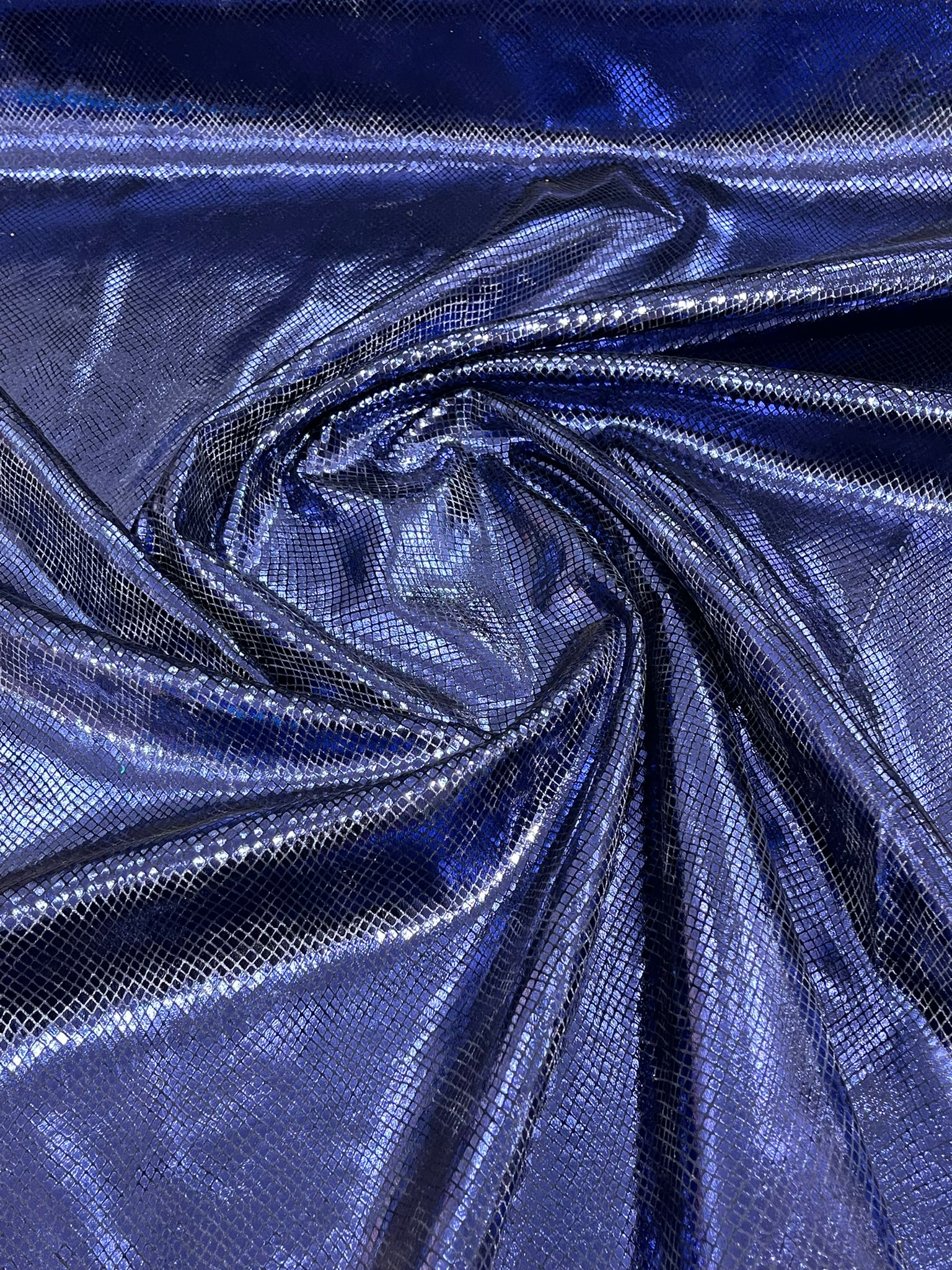 Foil Snake Stretch Velvet 58" Wide| New Creations Fabric & Foam Inc. - New Creations Fabric & Foam Inc