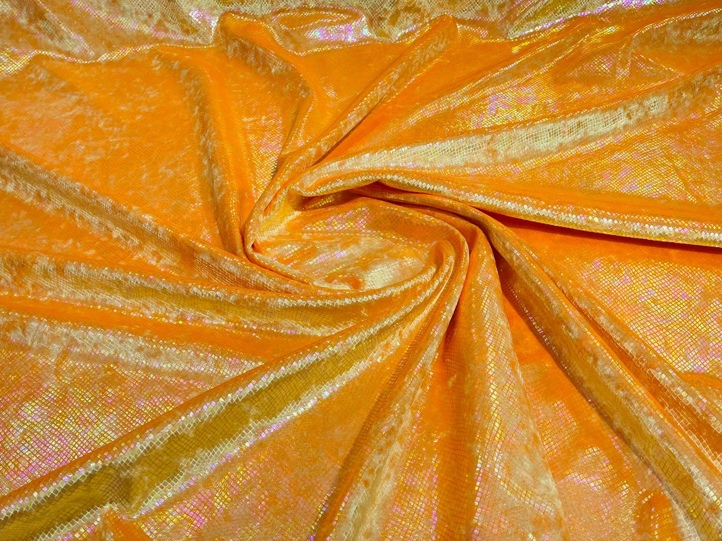 Foil Snake Stretch Velvet 58" Wide| New Creations Fabric & Foam Inc. - New Creations Fabric & Foam Inc