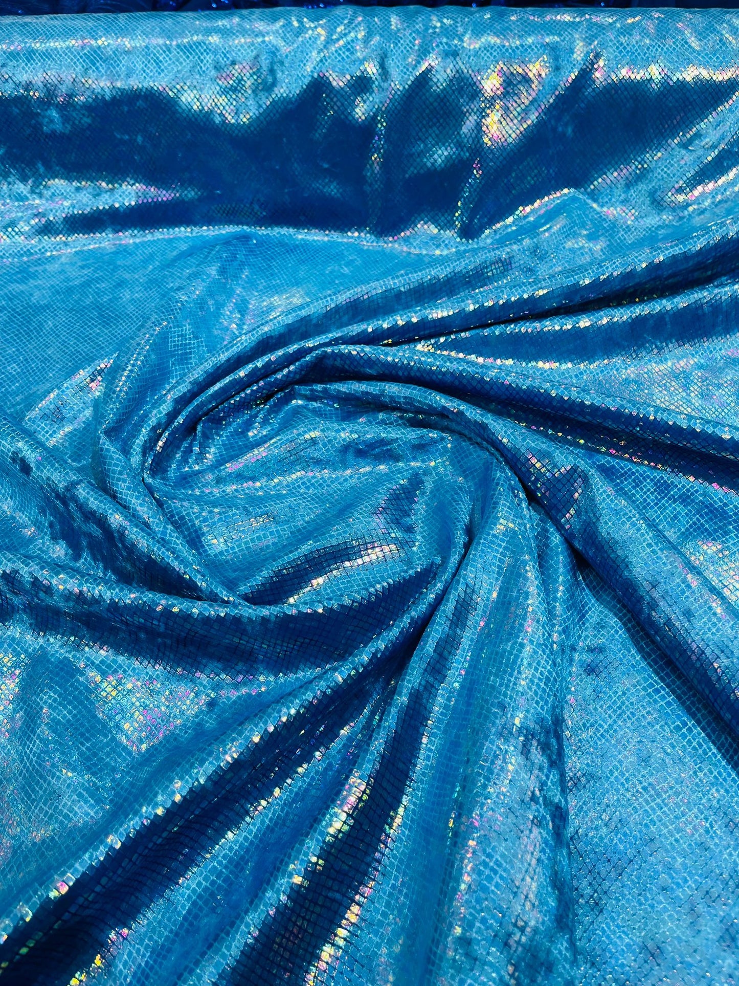 Foil Snake Stretch Velvet 58" Wide| New Creations Fabric & Foam Inc. - New Creations Fabric & Foam Inc