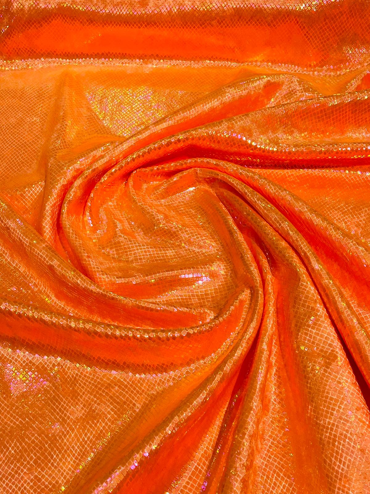 Foil Snake Stretch Velvet 58" Wide| New Creations Fabric & Foam Inc. - New Creations Fabric & Foam Inc