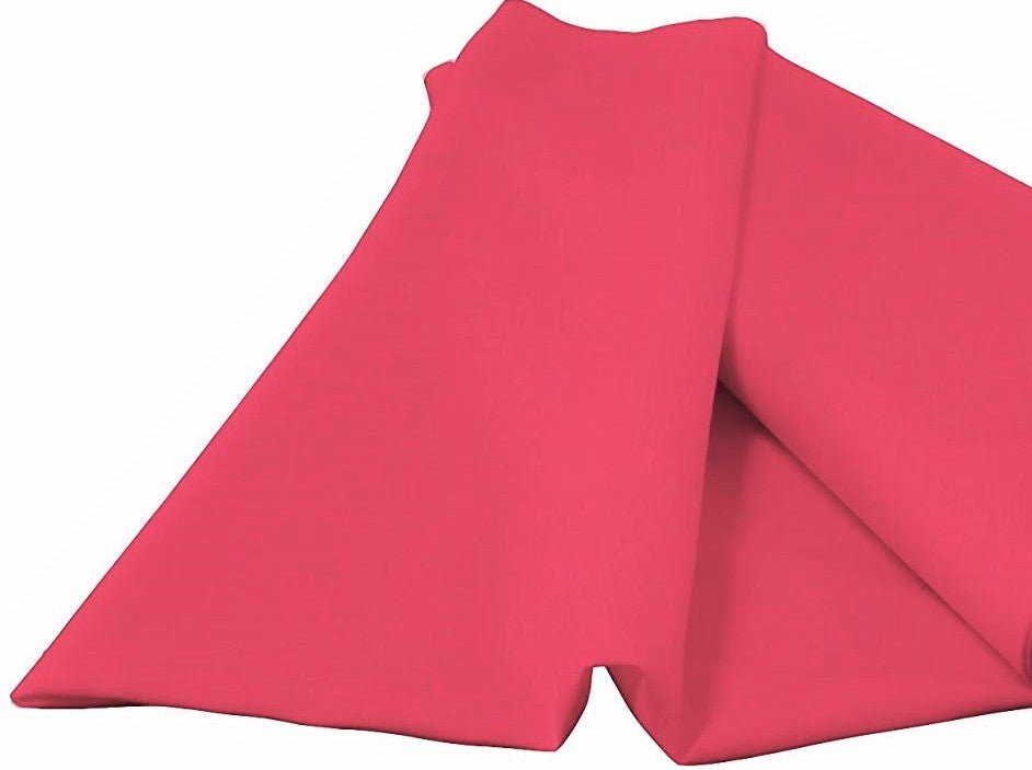 Fuchsia 58/59" Wide 100% Premium Woven Polyester Poplin Fabric By The Yard - New Creations Fabric & Foam Inc