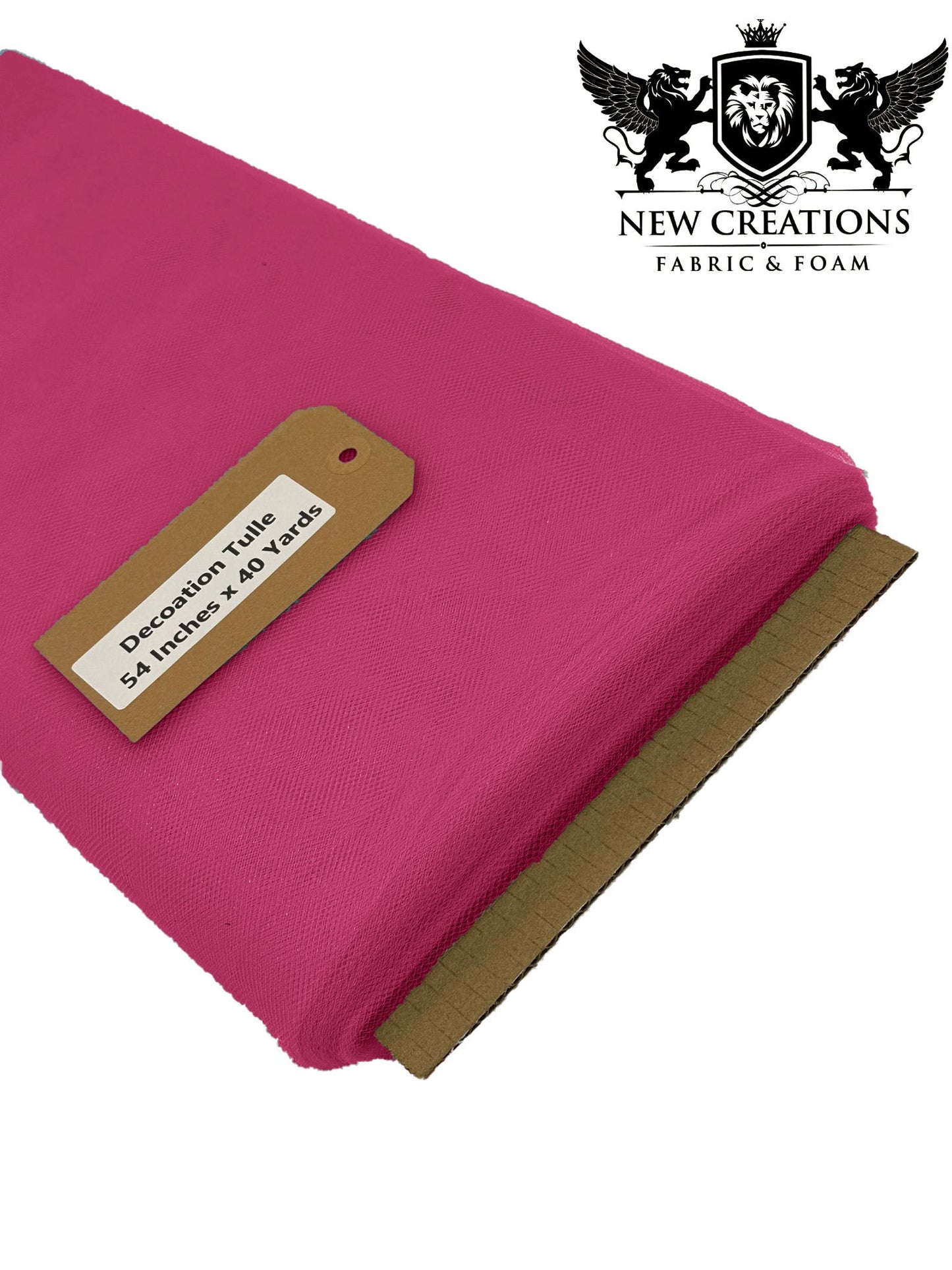 Fuchsia Tutu Fabric Bolt Bridal Party Wedding Decoration, Wholesale Tulle, Party, Tulle Net. - New Creations Fabric & Foam Inc