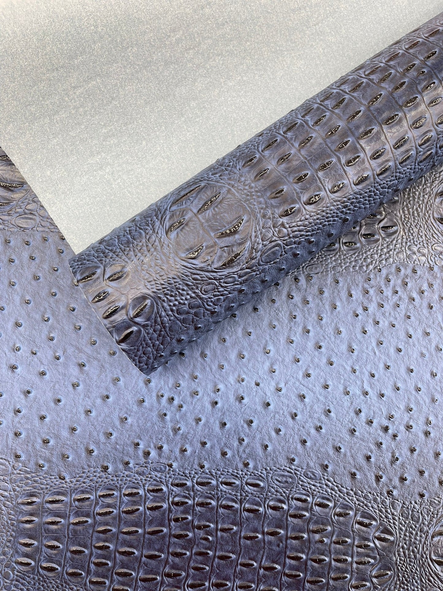 Gator Ostrich Embossed Vinyl Fabric| New Creations Fabric & Foam Inc. - New Creations Fabric & Foam Inc