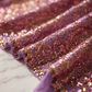 Geometric Diamond Sequin Stretch Mesh Fabric by the Yard 54” Wide – Iridescent 4 Way Stretch Sequin Fabric for Prom Dresses, Gowns & Costumes - New Creations Fabric & Foam Inc
