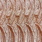 Geometric Fashion Glitter Design On A Mesh Lace Fabric| 58" Wide| Prom Dresses. - New Creations Fabric & Foam Inc