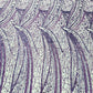 Geometric Fashion Glitter Design On A Mesh Lace Fabric| 58" Wide| Prom Dresses. - New Creations Fabric & Foam Inc