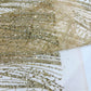 Geometric Fashion Glitter Design On A Mesh Lace Fabric| 58" Wide| Prom Dresses. - New Creations Fabric & Foam Inc