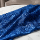 Geometric Feather Wing Sequin Stretch Mesh Fabric by the Yard 54” Wide – Iridescent 4 Way Stretch Sequin Fabric for Prom Dresses, Gowns & Costumes - New Creations Fabric & Foam Inc