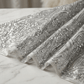 Geometric Feather Wing Sequin Stretch Mesh Fabric by the Yard 54” Wide – Iridescent 4 Way Stretch Sequin Fabric for Prom Dresses, Gowns & Costumes - New Creations Fabric & Foam Inc