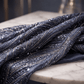 Geometric Feather Wing Sequin Stretch Mesh Fabric by the Yard 54” Wide – Iridescent 4 Way Stretch Sequin Fabric for Prom Dresses, Gowns & Costumes - New Creations Fabric & Foam Inc