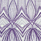 Geometric New York Fashion Beaded Lace Fabric| Prom| Wedding. - New Creations Fabric & Foam Inc