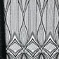 Geometric New York Fashion Beaded Lace Fabric| Prom| Wedding. - New Creations Fabric & Foam Inc