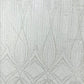 Geometric New York Fashion Beaded Lace Fabric| Prom| Wedding. - New Creations Fabric & Foam Inc