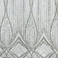 Geometric New York Fashion Beaded Lace Fabric| Prom| Wedding. - New Creations Fabric & Foam Inc
