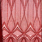 Geometric New York Fashion Beaded Lace Fabric| Prom| Wedding. - New Creations Fabric & Foam Inc
