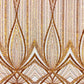 Geometric New York Fashion Beaded Lace Fabric| Prom| Wedding. - New Creations Fabric & Foam Inc