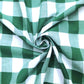Gingham 1 inch Checkered Poly Cotton 58" Wide| New Creations Fabric & Foam Inc. - New Creations Fabric & Foam Inc