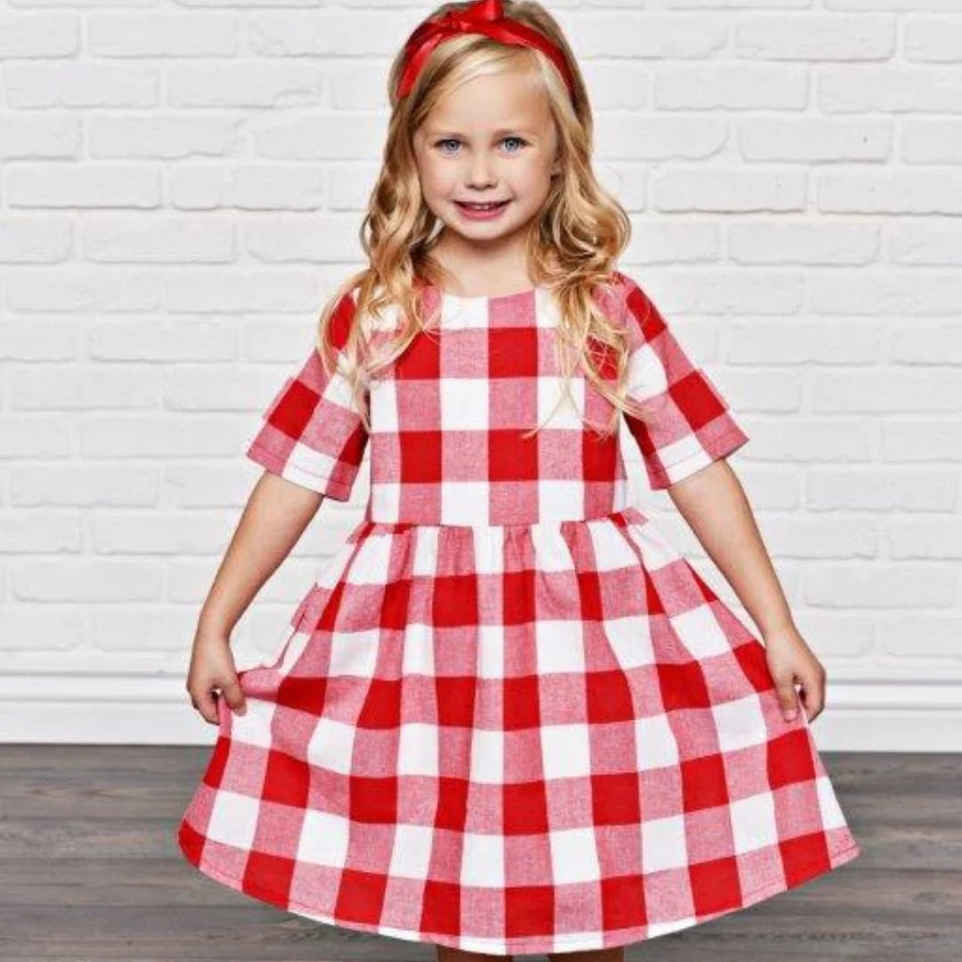 Gingham 1 inch Checkered Poly Cotton 58" Wide| New Creations Fabric & Foam Inc. - New Creations Fabric & Foam Inc