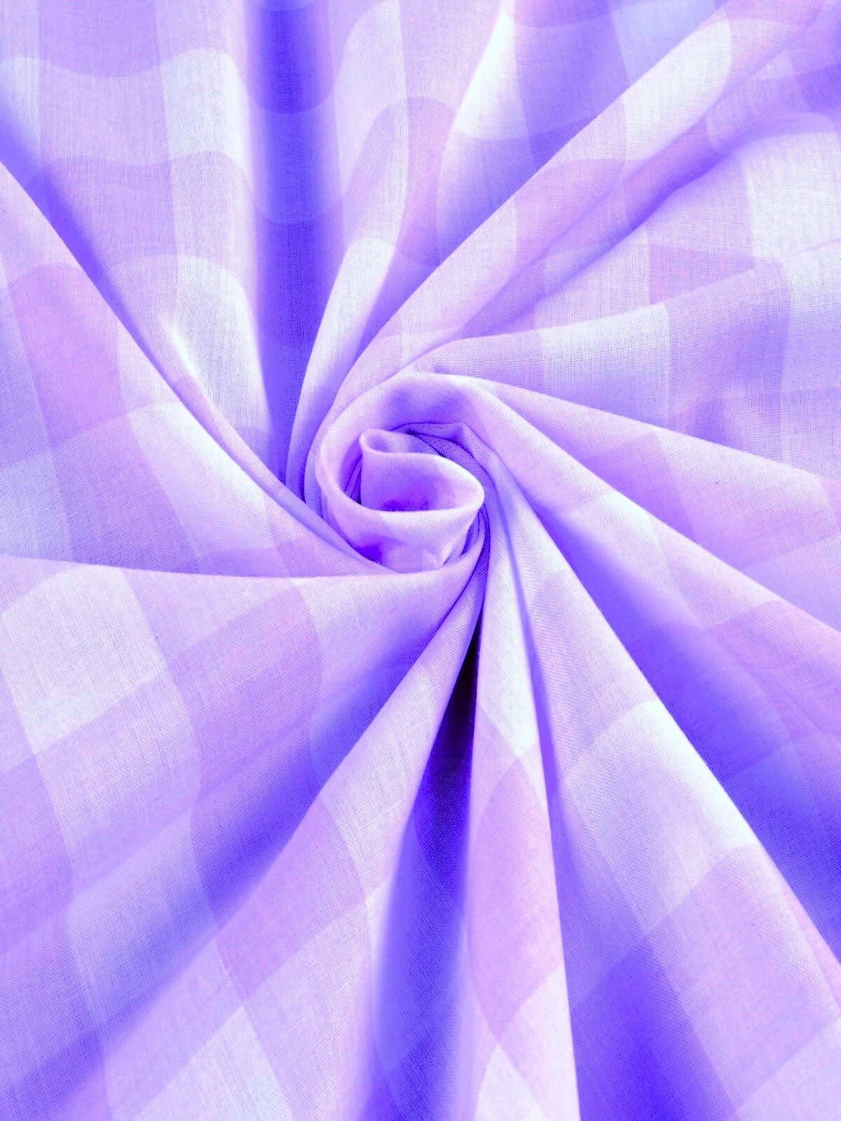 Gingham 1 inch Checkered Poly Cotton 58" Wide| New Creations Fabric & Foam Inc. - New Creations Fabric & Foam Inc