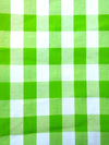 Gingham 1 inch Checkered Poly Cotton 58" Wide| New Creations Fabric & Foam Inc. - New Creations Fabric & Foam Inc