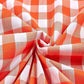 Gingham 1 inch Checkered Poly Cotton 58" Wide| New Creations Fabric & Foam Inc. - New Creations Fabric & Foam Inc