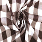 Gingham 1 inch Checkered Poly Cotton 58" Wide| New Creations Fabric & Foam Inc. - New Creations Fabric & Foam Inc
