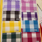 Gingham 1 inch Checkered Poly Cotton 58" Wide| New Creations Fabric & Foam Inc. - New Creations Fabric & Foam Inc