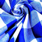 Gingham 1 inch Checkered Poly Cotton 58" Wide| New Creations Fabric & Foam Inc. - New Creations Fabric & Foam Inc