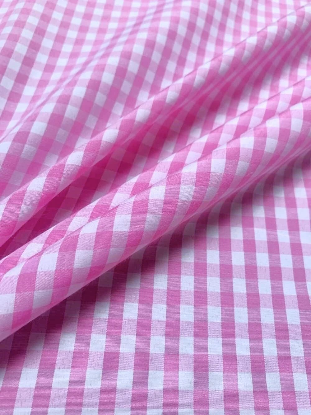Gingham 1/4" Checkered Poly Cotton 58" Wide| New Creations Fabric & Foam Inc. - New Creations Fabric & Foam Inc