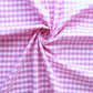 Gingham 1/4" Checkered Poly Cotton 58" Wide| New Creations Fabric & Foam Inc. - New Creations Fabric & Foam Inc