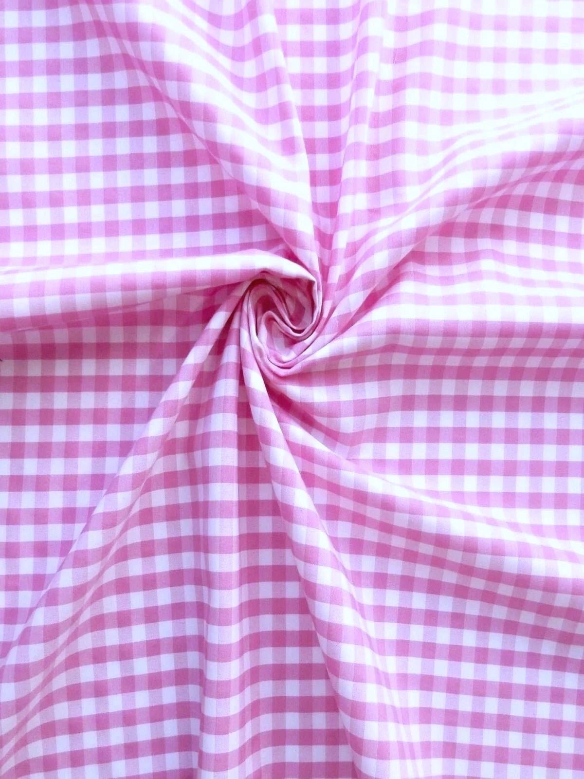 Gingham 1/4" Checkered Poly Cotton 58" Wide| New Creations Fabric & Foam Inc. - New Creations Fabric & Foam Inc