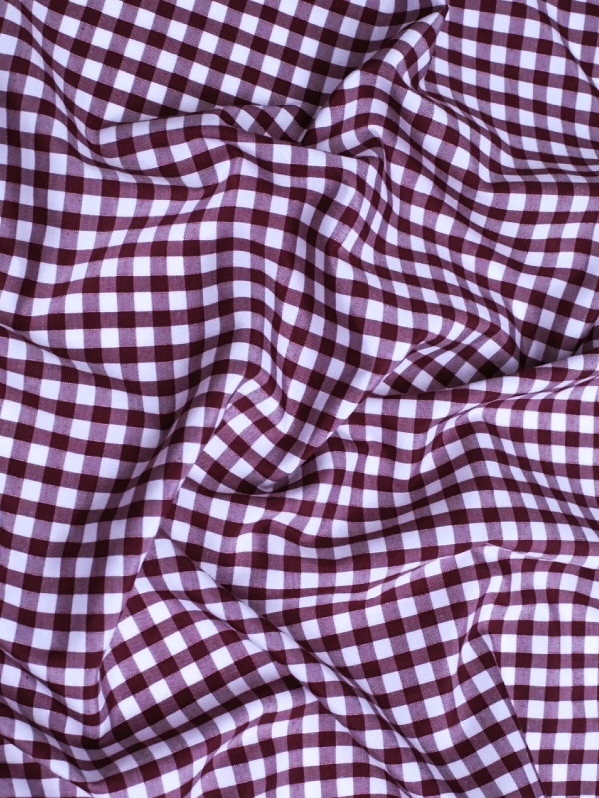 Gingham 1/4" Checkered Poly Cotton 58" Wide| New Creations Fabric & Foam Inc. - New Creations Fabric & Foam Inc