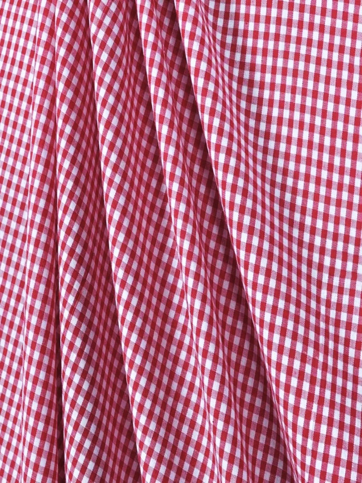 Gingham 1/8" Checkered Poly Cotton 58" Wide| New Creations Fabric & Foam Inc. - New Creations Fabric & Foam Inc