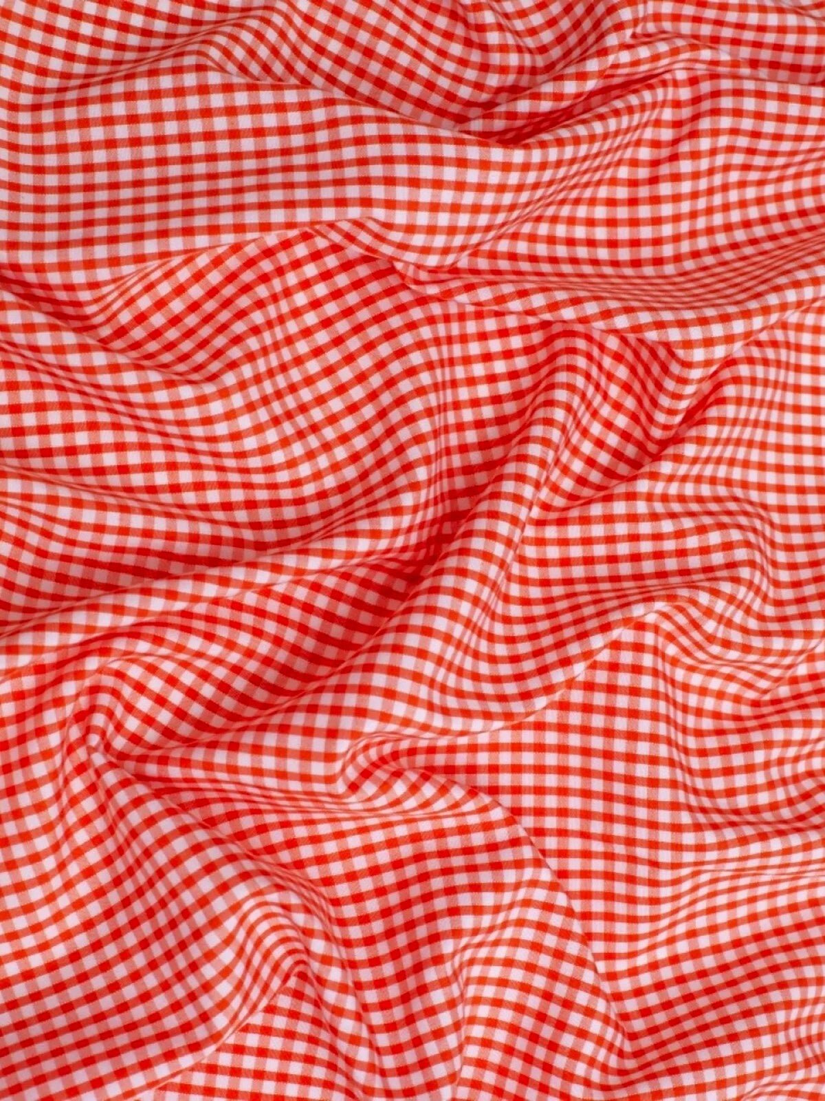 Gingham 1/8" Checkered Poly Cotton 58" Wide| New Creations Fabric & Foam Inc. - New Creations Fabric & Foam Inc