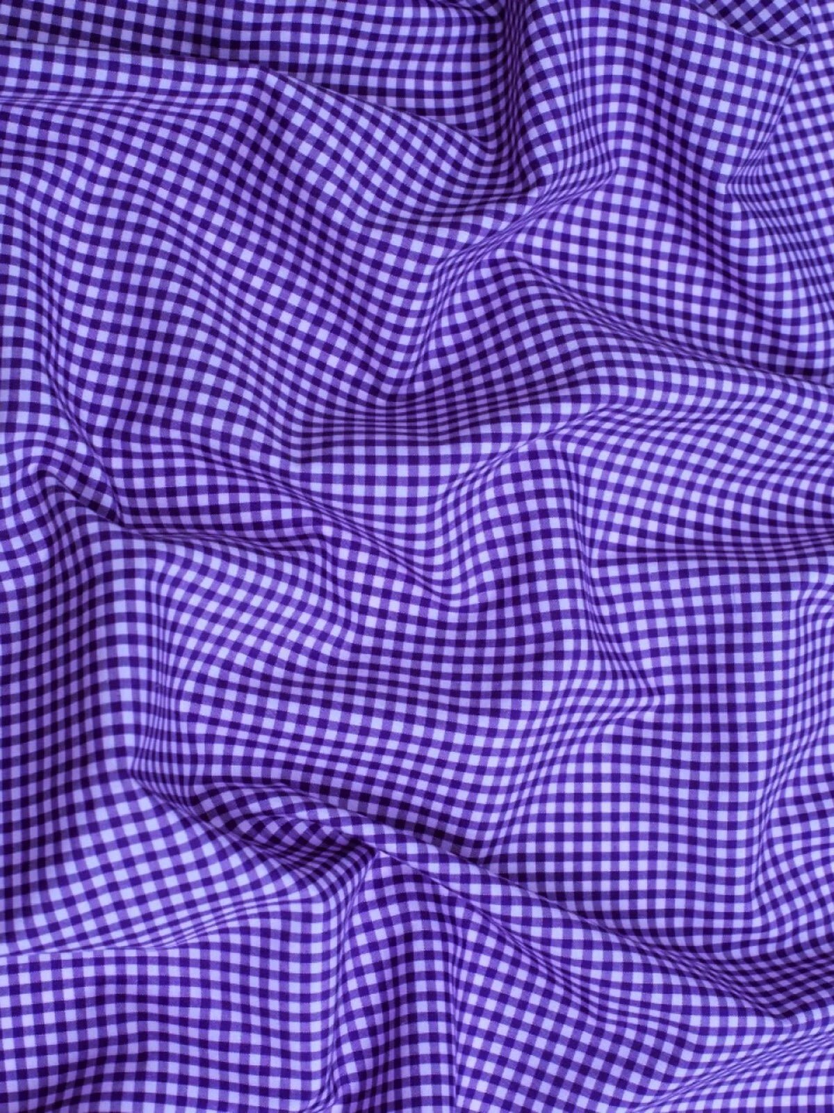 Gingham 1/8" Checkered Poly Cotton 58" Wide| New Creations Fabric & Foam Inc. - New Creations Fabric & Foam Inc
