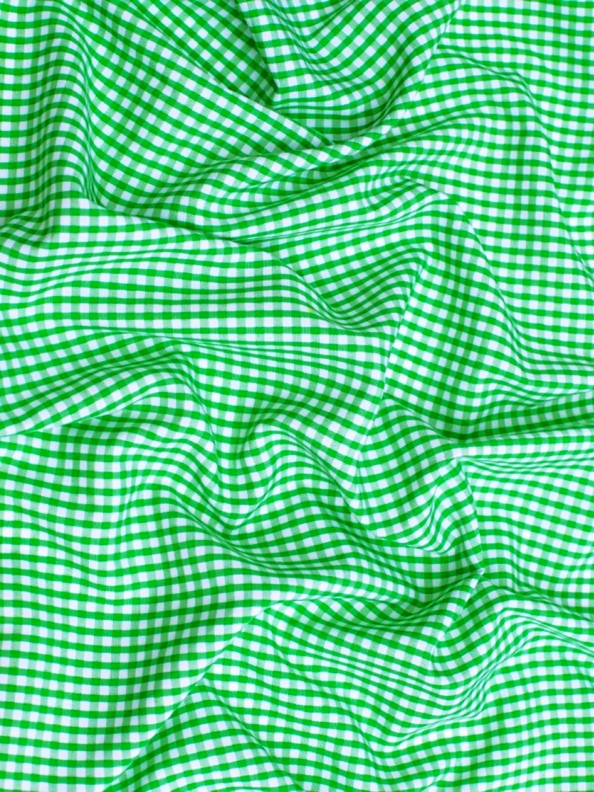 Gingham 1/8" Checkered Poly Cotton 58" Wide| New Creations Fabric & Foam Inc. - New Creations Fabric & Foam Inc